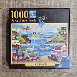 NWOT Ravensburger 'Lovely Seaside' 1000 Piece Puzzle